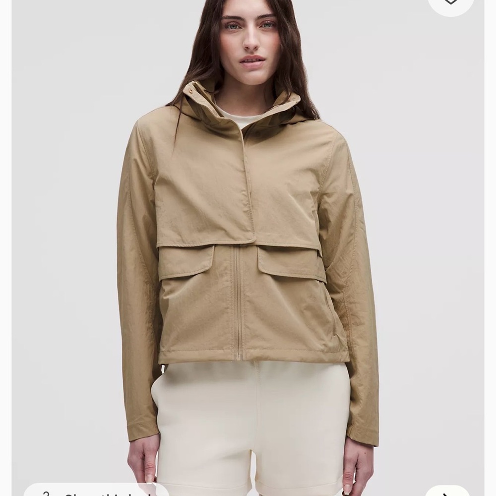 Lululemon Always Effortless Classic Fit Jacket in Sheer Oak NWOT